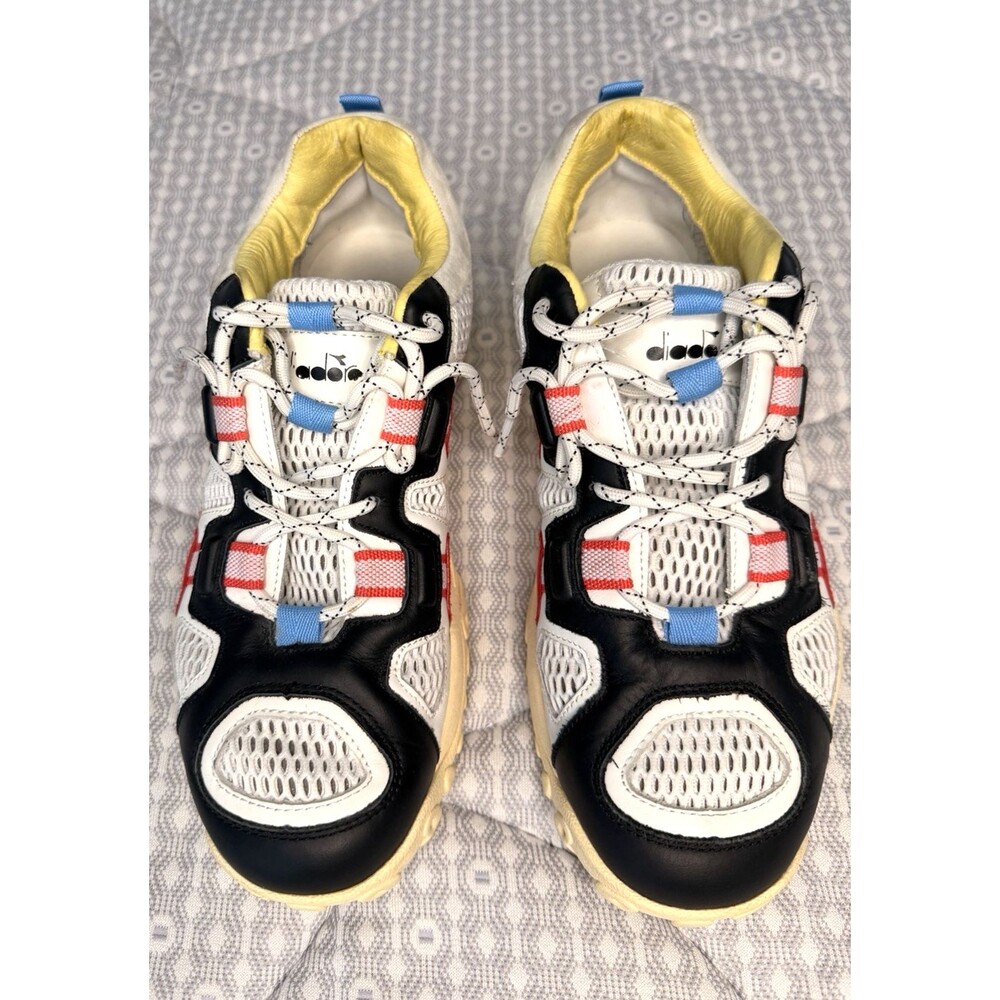 Diadora Trail Running Sneakers Mens 9.5 Womens 11 Chunky Retro Multicolor Shoes